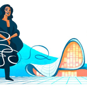 Google homenajea a Zaha Hadid