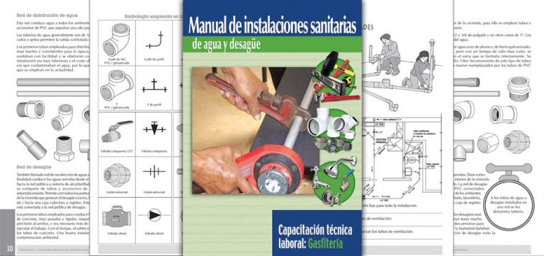 MANUAL DE INSTALACIONES SANITARIAS DE AGUA Y DESAGÜE