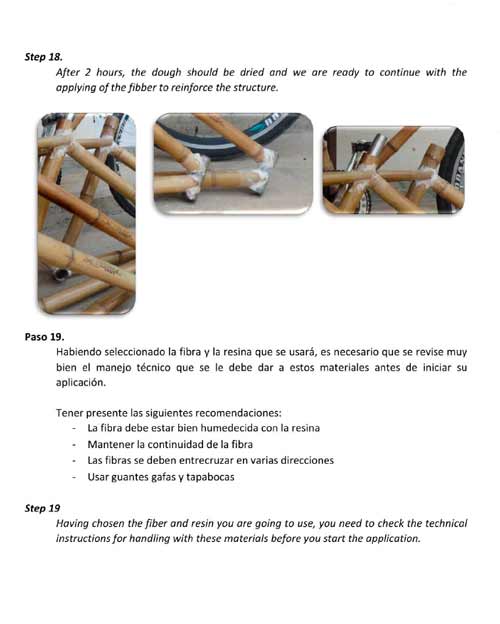 Manual para Fabricar una Bicicleta de Bambú  
