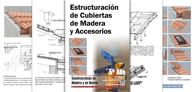 Estructuración de Cubiertas de Madera y accesorios