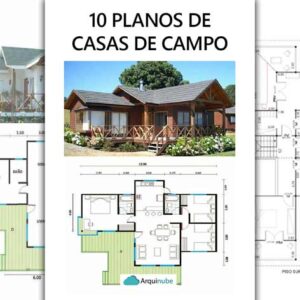 10 Planos de Casas de Campo
