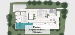 plantas arquitectonicas editables