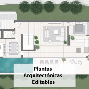 Plantas Arquitectónicas Editables