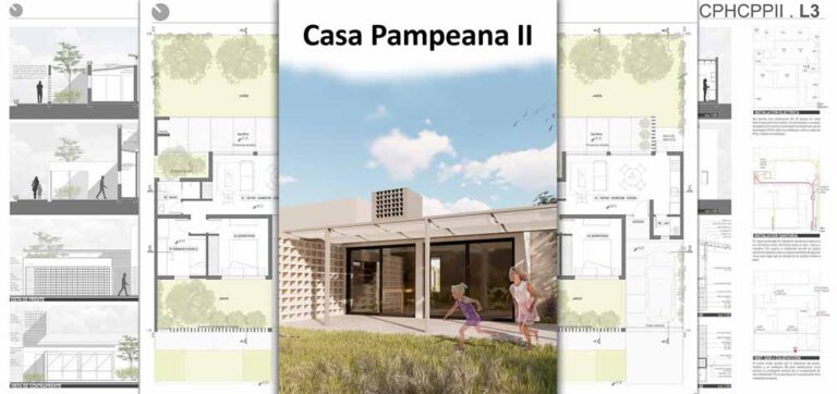 Planos de Casas Pampeana Sur II