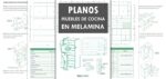 planos de muebles de cocina en melamina