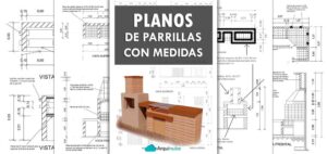 Planos de Parrillas con Medidas PDF