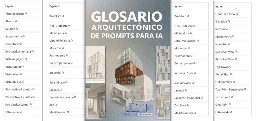 Glosario Arquitectonico de prompts para IA
