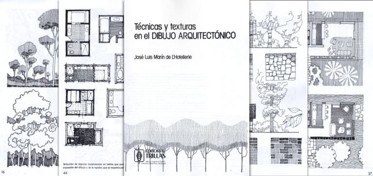 Tecnicas Y Texturas En El Dibujo Arquitectonico Recursos De Arquitectura